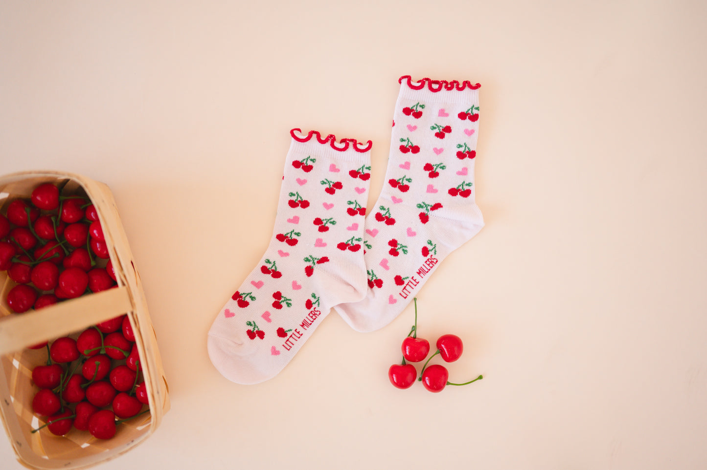 Sweet Cherry Sock