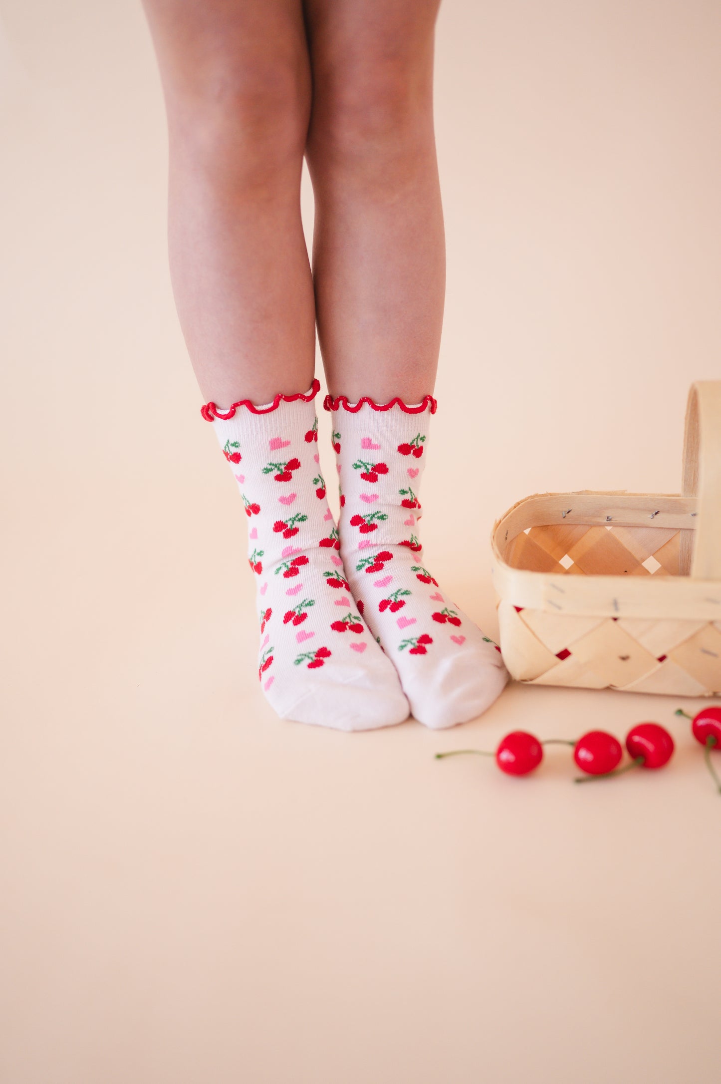 Sweet Cherry Sock