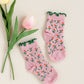 Spring Tulips Sock