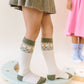 Vintage Pumpkin Knee High Sock