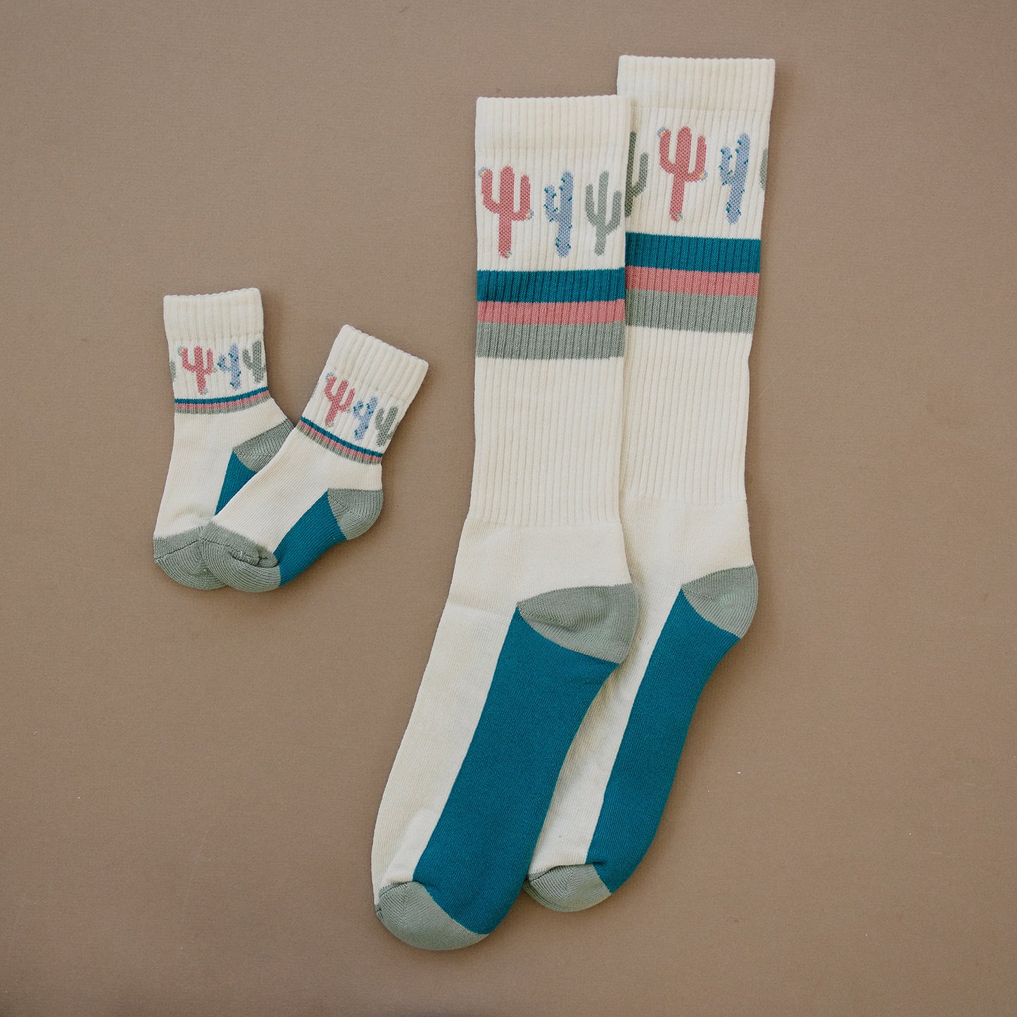 Summer Cactus Tube Sock ADULT (*FINAL SALE*)