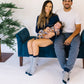 Chunky Knit Socks Children: Navy (*FINAL SALE*)